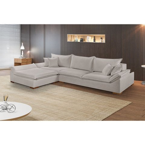 Sofá Martins M-201 Boucle de Canto Estofados Martins