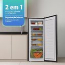 Ver imagem 5 de Freezer e Conservador Vertical Hq 210 Litros Preto/inox Hq-210fv/rdfl 110v