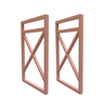 Suporte Nicho Prateleira Estilo Industrial Parede:Rose Gold - 1