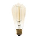 Ver imagem 2 de Kit 6 Lâmpada Filamento de Carbono Poptem St58 40w 220v 13cm Decorativa Transparente