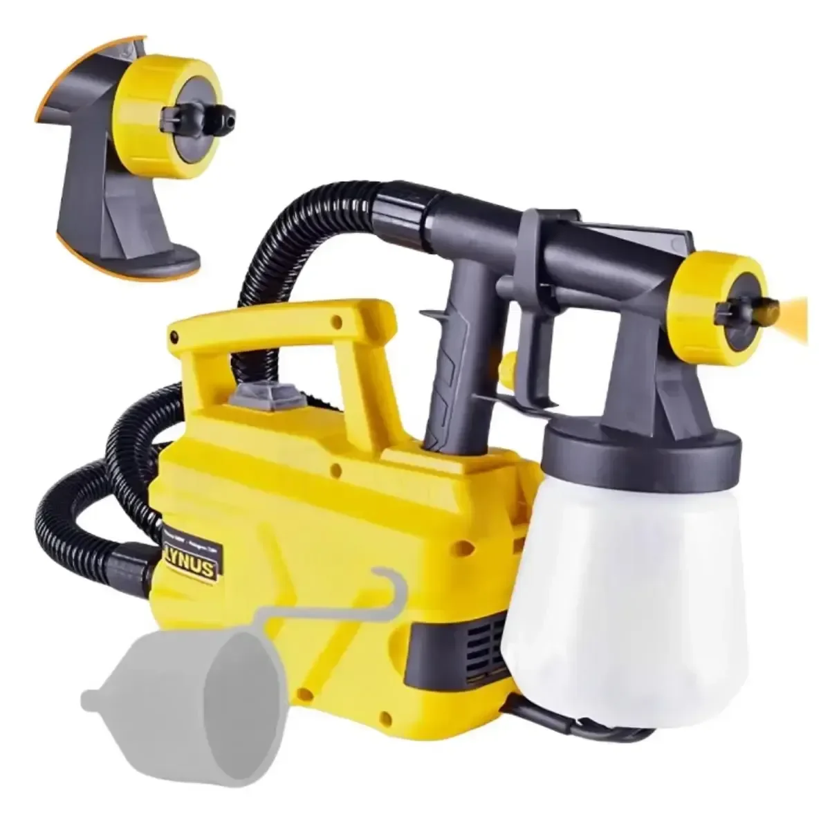 Pistola Pulverizadora para Pintura Ppl-500 500w 220v - Lynus