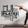 Adesivo Decorativo Palavras Motivação Pilates Movimento Cura Decoração Studio Kanto Store Adesivo de - 4
