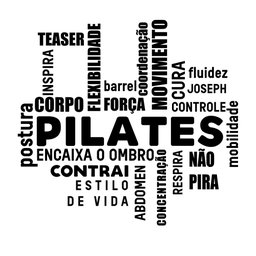 Adesivo Decorativo Palavras Motivação Pilates Movimento Cura Decoração Studio Kanto Store Adesivo de - 5