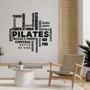 Ver imagem 1 de Adesivo Decorativo Palavras Motivação Pilates Movimento Cura Decoração Studio Kanto Store Adesivo de