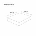 Ver imagem 2 de Pillowtop Breeze 8cm - 100% Latex e Capa Refrescante Medida King 193x203cm Opcionais sem Opcionais