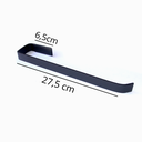 Ver imagem 6 de Porta Toalha de Rosto Chapa Grossa Preto Fosco