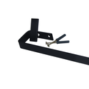 Ver imagem 5 de Porta Toalha de Rosto Chapa Grossa Preto Fosco