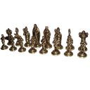 Ver imagem 3 de Jogo de Xadrez Completo Real em Latâo Artesanal