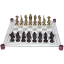 Ver imagem 4 de Jogo de Xadrez Completo Real em Latâo Artesanal