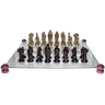 Jogo de Xadrez Completo Real em Latâo Artesanal - 1