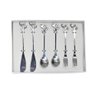 Conjunto Talheres para Petiscos Leaves Bon Gourmet Aço Inox - 6