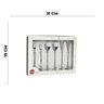 Conjunto Talheres para Petiscos Leaves Bon Gourmet Aço Inox - 2