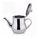 Ver imagem 7 de Leiteira Inox 280ml Prata Bule Mini pra Café Chá Leite Tampa