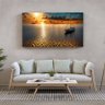 Quadro Decorativo Paisagem Navegando na Serenidade - 200x120 Cm - 1