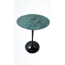 Mesa Saarinen Lateral de 55cm, Tampo em Mármore Verde Guatemala. - 1