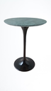 Ver imagem 3 de Mesa Saarinen Lateral de 55cm, Tampo em Mármore Verde Guatemala.