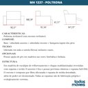 Ver imagem 5 de Poltrona Reclinável Mh-1237 Herval Estofada Bege K