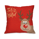 Ver imagem 5 de Kit com 4 Capas para Almofadas Natalinas Feliz Natal