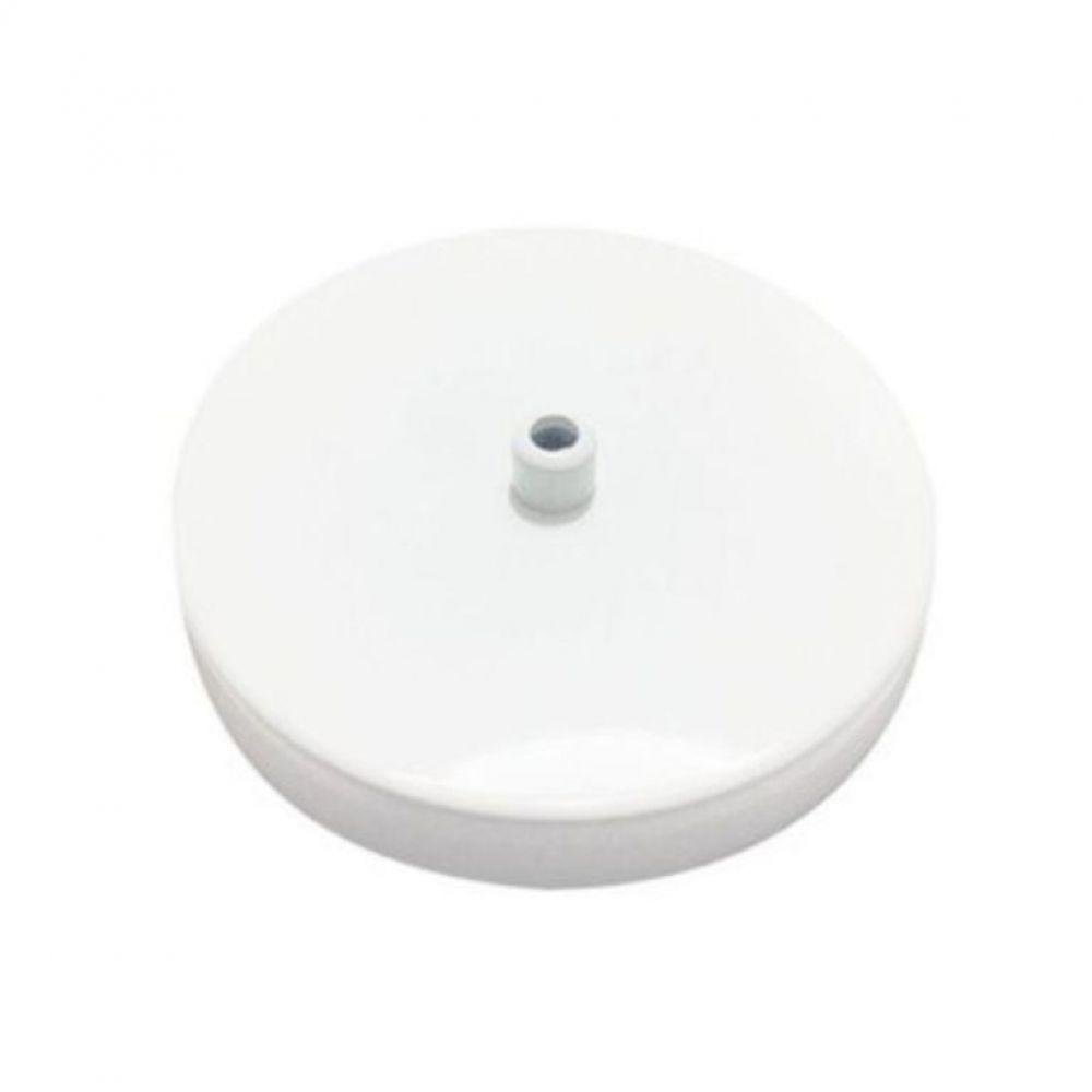 Kit 6 Canopla Lustre Cilíndrica Md-1004 11x1,2cm Branco - 1