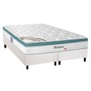 Ver imagem 1 de Cama Box King: Colchão Molas MasterPocket Ensacadas Herval Meditare + Base Courano Branco CRC(193x20