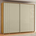 Ver imagem 2 de Guarda Roupa Casal 278cm com 2 Portas Mya Opala/cumaru Z10 - Mpozenato