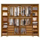 Ver imagem 5 de Guarda Roupa Casal 278cm com 2 Portas Mya Opala/cumaru Z10 - Mpozenato