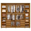 Ver imagem 6 de Guarda Roupa Casal 278cm com 2 Portas Mya Opala/cumaru Z10 - Mpozenato