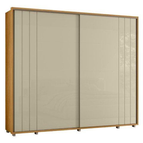 Guarda Roupa Casal 278cm com 2 Portas Mya Opala/cumaru Z10 - Mpozenato