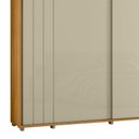 Ver imagem 7 de Guarda Roupa Casal 278cm com 2 Portas Mya Opala/cumaru Z10 - Mpozenato
