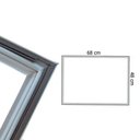 Ver imagem 2 de Gaxeta Borracha Geladeira Electrolux Dc45 Dc47 Superior