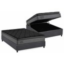 Ver imagem 2 de Cama Box Baú Crc Casal+Colchão Anatômico Ortopédico Confort Ortobom