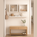 Ver imagem 7 de Kit 2 Nichos com Prateleira Infantil 80cm Branco Quarto Sala