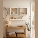 Ver imagem 6 de Kit 2 Nichos com Prateleira Infantil 80cm Branco Quarto Sala