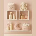 Ver imagem 5 de Kit 2 Nichos com Prateleira Infantil 80cm Branco Quarto Sala