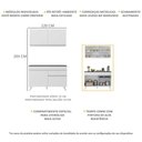 Ver imagem 4 de Armário de Cozinha Compacta 2 peças MP3687.891 Veneza Branco