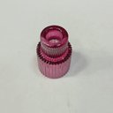 Ver imagem 3 de Castiçal Decorativo de Vidro Roxo 8x6x6cm Porta Vela Mesa Jantar Decoração Sala