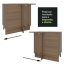 Ver mais imagens de Balcão de Canto Madesa Stella 1 Porta Rustic