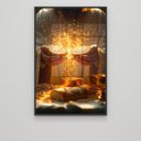 Ver imagem 3 de Quadro Decorativo Jesus Ceia Partilha do Pão Sala Quarto Casa Escritório