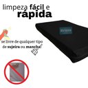 Ver imagem 6 de Capa Colchão Solteiro Impermeável Hospitalar com Zíper - Preta 78x188x14cm