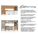 Ver imagem 6 de Cozinha Completa Paris 6 Peças Menu Móveis Freijó/Branco