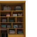 Ver mais imagens de Guarda Roupa Casal 2 Portas com 1 Porta Espelho com Pés Ares Ripado 100% MDF