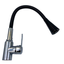 Ver imagem 7 de Torneira Preta Flexivel Mesa 2 Jatos Agua Quente/fria Inox