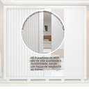 Ver imagem 6 de Guarda-roupa Casal Ripado com Espelhos 2 Portas e 4 Gavetas Suburban Gold Espresso Móveis