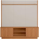 Ver imagem 7 de Estante Painel para TV 75 pol 180cm Michaelis L05 Canela Off White Fosco - Lyam Decor