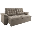 Ver imagem 2 de Sofá Retrátil e Reclinável 4 Lugares 250cm Veludo Detroit