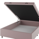 Ver imagem 2 de Base Box Bau Casal Cairo (43x138x188cm) Turkey Rose - Casa Giulia