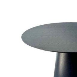 Mesa de Jantar Cone Redonda 160 Cm Ébano - 2