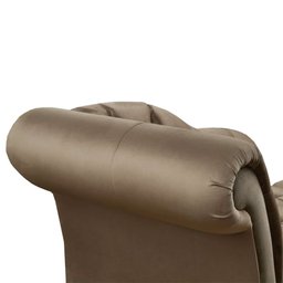 Chaise Longue Divã Montreal em Madeira de Reflorestamento Veludo 160cm Shop Das Cabeceiras - 4