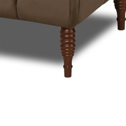 Chaise Longue Divã Montreal em Madeira de Reflorestamento Veludo 160cm Shop Das Cabeceiras - 5