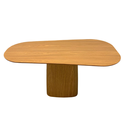 Ver imagem 1 de Mesa de Jantar Cone Orgânica 160x90cm Madeira Freijó